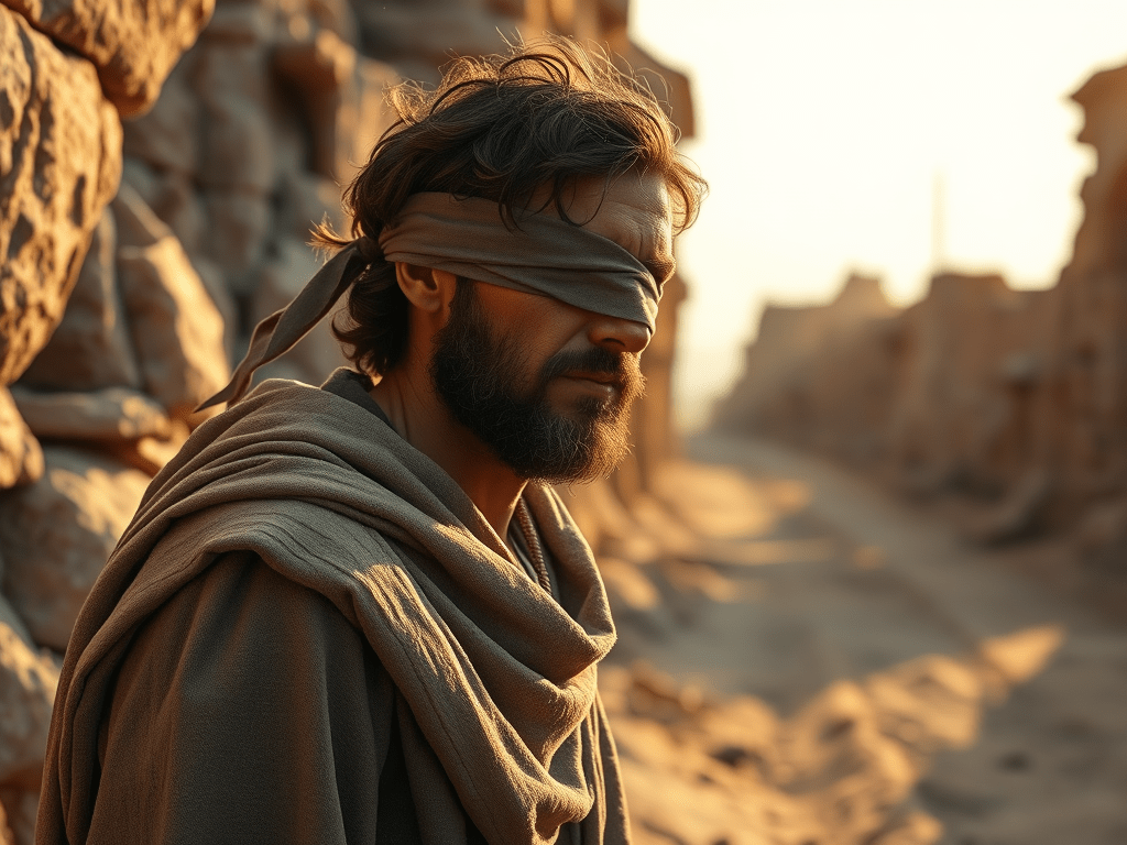 Was Blind, but Now I See- Luke 19:41-43  